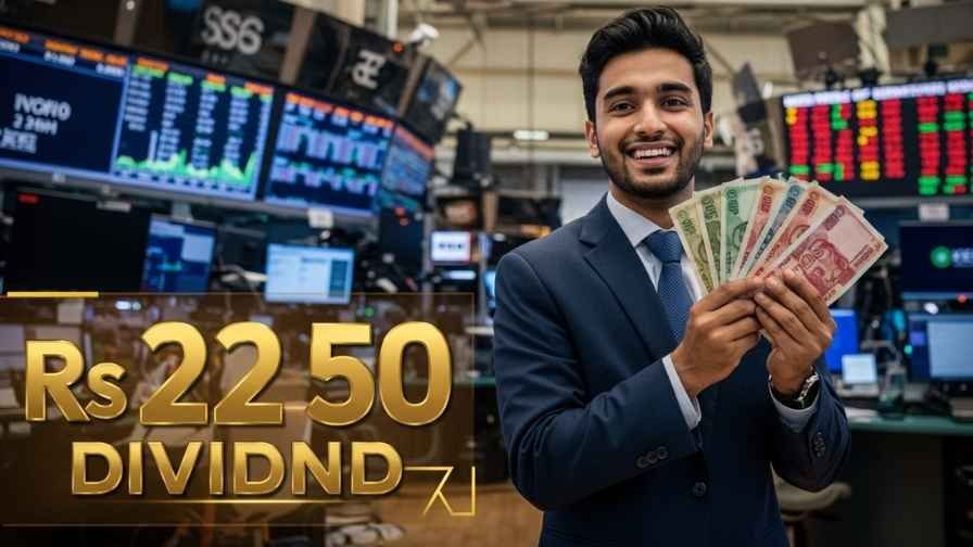 22rs Dividend and 5 Stock Split