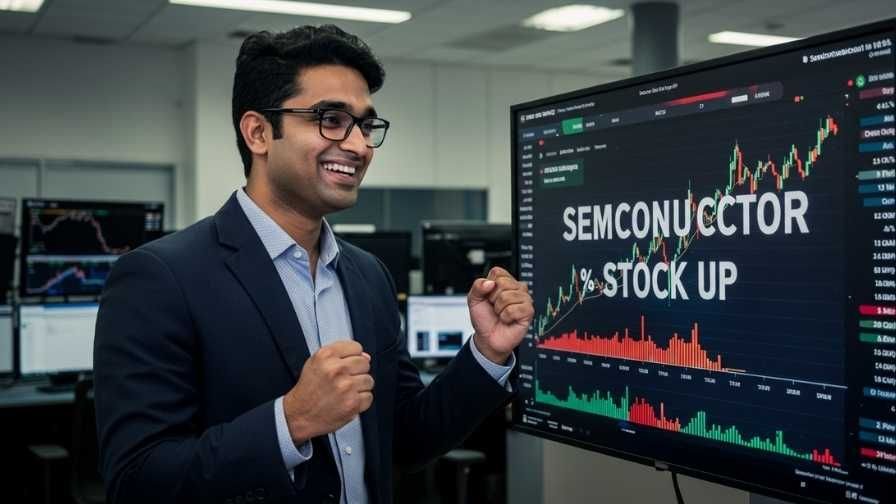 Semiconductor Stock Rised 9 Percente Up